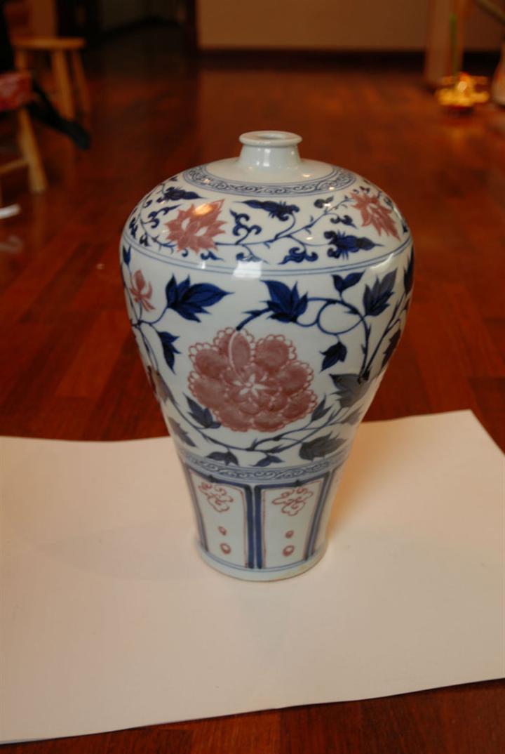 元青花釉里红梅瓶价格怎么样?
